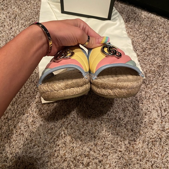 Authentic NEW Gucci Espadrilles Slides! - Picture 3 of 7
